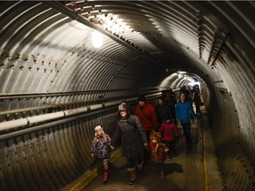 Stay dry and explore the Diefenbunker at Doors Open this weekend