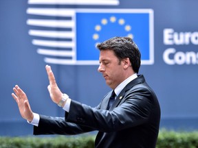 Italian Prime Minister Matteo Renzi prepared to hand in his resignation on December 5, 2016 after suffering a ruinous referendum defeat that was cheered by populist leaders and sparked fresh jitters across Europe.