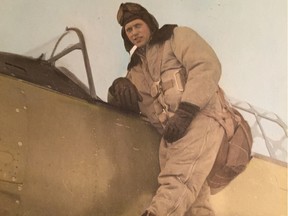 Flying Officer John Newell served as a flight instructor in Ottawa during the Second World War.