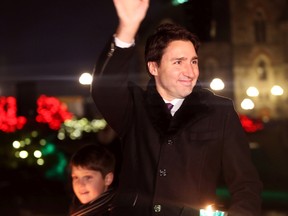 It all must have seemed so much simpler this time last year, when the then newly installed prime minister and his son, Xavier, took part in the annual lighting ceremony on Parliament Hill.
