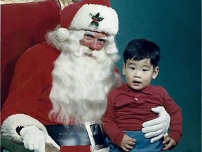 In 1966, Steve Moritsugu's parents took him to see Santa at Eaton's, where the youngster had his picture taken with the jolly old man. As the Moritsugu family grew, first with siblings Sue, Lynne and Donna, and later with spouses, the Christmas tradition of a photo with Santa continued. This year marked the family's 50th photo.