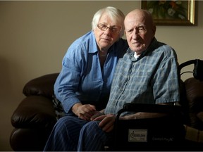 Janina Szmigielski, 79, looks after her husband Frank, 95, but is in need of more help than the six hours she gets from the system. Photographed at their Ottawa home Dec. 20, 2016. Julie Oliver/Postmedia