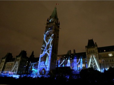 The 32nd edition of Christmas Lights Across Canada kicked off on Parliament Hill in Ottawa Wednesday Dec 7, 2016. Hundreds of thousands of Christmas lights lit up around Parliament Hill Wednesday night.