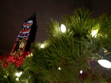 The 32nd edition of Christmas Lights Across Canada kicked off on Parliament Hill in Ottawa Wednesday Dec 7, 2016. Hundreds of thousands of Christmas lights lit up around Parliament Hill Wednesday night.