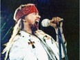 Guns N' Roses performs in Montreal in August 1992.