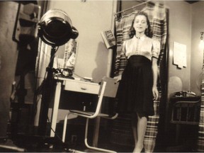 Viola Desmond in her studio, circa 1938. Wanda Robson Collection. Beaton Institute, Cape Breton University.