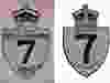 The North of 7 Distillery logo (right) pays tribute to King’s Highway 7 Provincial Route Marker Shield.