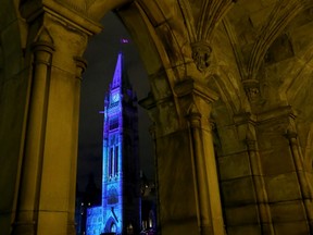 The 32nd edition of Christmas Lights Across Canada kicked off on Parliament Hill in Ottawa Wednesday Dec 7, 2016. Hundreds of thousands of Christmas lights lit up around Parliament Hill Wednesday night. Tony Caldwell