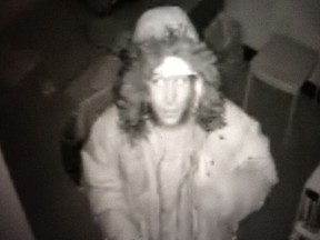 Ottawa police are asking for the public's help to find this suspect in a commercial beak-in on St. Laurent Boulevard.