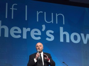 Businessman Kevin O'Leary has decided  he'll enter the Conservative leadership race.