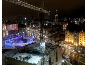 View of downtown Ottawa.