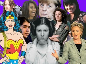 A diversity of female role models.