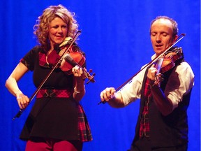 Natalie MacMaster and Donnell Leahy, Canada’s first couple of fiddling, are making their way across the country on a month-long tour celebrating the release of their first Christmas album together