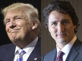 Donald Trump, left, and Justin Trudeau illustrate different facets of the same ethical dilemmas.