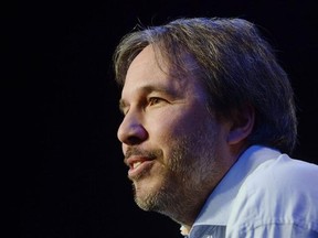 Director Denis Villeneuve attends a press conference in Montreal on Thursday, April 16, 2015. You could say that Quebec director Villeneuve has officially arrived, now that he&#039;s scored an Oscar nomination for his alien-invasion tale &ampquot;Arrival.&ampquot; THE CANADIAN PRESS/Ryan Remiorz