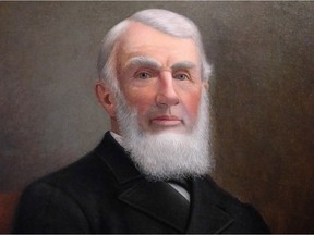 A portrait of J.R. Booth, which the Bytown Museum recently acquired from Domtar.