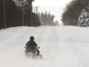 OPP is urging snowmobilers to stay on groomed trails to stay safe.