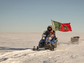 File photo shows Canadian Rangers in the far North.