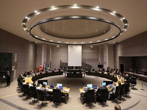 First council meeting of 2017 at city hall in Ottawa Wednesday January 25, 2017.