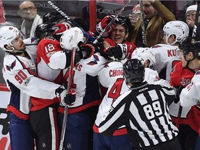 The Senators were 1-2-0 against Alex Ovechkin's Washington Capitals this past season.