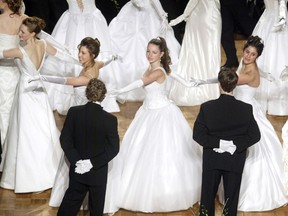 Dancers perform during the 10th annual Viennese Winter Ball in the Great Hall at the National Art Gallery Saturday February 4, 2006.