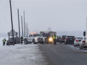 It's a messy morning for pedestrians and motorists.