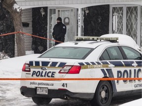 Gatineau Police are investigating a suspicious death at a home at 171 Cite-des-Jeunes. Wednesday January 18, 2017.