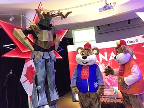 A press conference for the 39th edition of Winterlude at the Canadian Museum of Nature Rotunda.