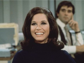 MARY TYLER MOORE SHOW. Mary Tyler Moore as Mary Richards. Image dated 1970.  Copyright ©1970 CBS Broadcasting Inc. All Rights Reserved. Credit: CBS Photo Archive.