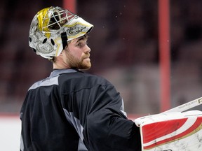 Matt O'Connor has served as Mike Condon’s backup for nine straight games.