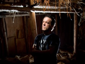 MIDLAND, ONTARIO: August 21, 2013 -  Author Joseph Boyden poses for a portrait at Huronia Museum in Midland, Ontario, August 21, 2013. His new novel 'The Orenda' tells the story of life among the Hurons in the early 17th century. He's now the subject of controversy over his heritage.