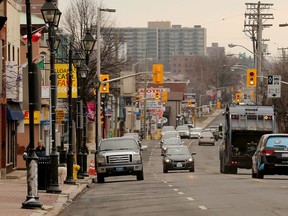 Montreal Road in Vanier.