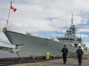 Photo taken for a Naval Security Team recruitment poster, on 07 September 2016 on HMCS Edmonton.

Photo: Cpl André Maillet, MARPAC Imaging Services
ET2016-0333-18
©2016 DND-MDN CANADA