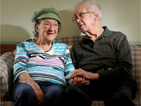 Norman and Mae Davis, 94 and 91 years old, have been married for 71 years and aren't used to being apart. Now they don't have to be.