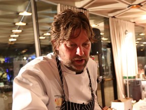 Chef John Taylor at the Gold Medal Plates in Ottawa in November 2012.