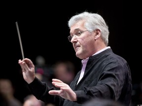 NACO conductor emeritus Pinchas Zukerman, at a 2013 rehearsal.