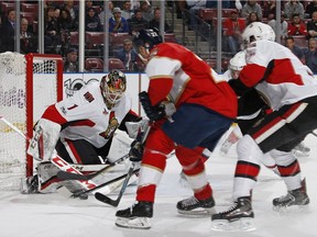 Mike Condon had one of his worst games of the season in goal in Ottawa's 6-5 loss to the Florida Panthers on Tuesday.