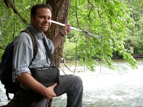 Steven J. Cooke, an Assistant Professor of Fish Ecology and Conservation Physiology at Carleton University.