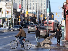 The Elgin streetscape on Jan. 11, 2017.