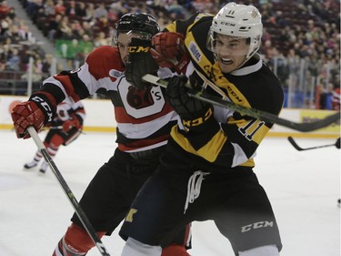 The Ottawa 67's take on the Kingston Frontenacs in OHL action at TD Place on Saturday, Jan. 7, 2017.