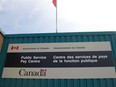 The Public Service Pay Centre is shown in Miramichi, N.B., on Wednesday, July 27, 2016. Public Services Minister Judy Foote is laying some blame for problems with the government's new Phoenix payroll system on a lack of training for staff who input information within each federal department. Foote toured the centralized pay centre in Miramichi, N.B., and met with employees on Wednesday.