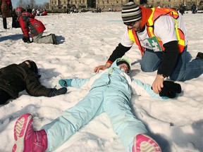 Snow angel volunteers are needed for Saturday's Guinness world record attempt.