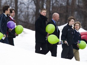 A funeral was held Sunday February 19, 2017 for Chloe Kotval, 14, a Grade 9 student at All Saints High School who died after a drug overdose on Valentine's Day. Family and friends were at Tubman Funeral Home in Nepean to pay respects to this young woman.   Ashley Fraser/Postmedia