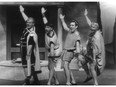 An archival photo of A Funny Thing Happened On The Way to the Forum, put on by Ottawa Little Theatre.