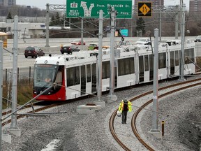 LRT trains will travel all the way to Moodie Drive when Stage 2 is complete in 2023, but the city is trying to figure out where to put a light maintenance and storage facility at the western terminus. It might have to spend up to $15 million more to build the facility on the west side of Moodie Drive.