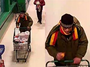 The Ottawa Police Service is looking for this suspect in connection with a break and enter.