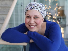 Cancer patient Yasemin Heinbecker the Ottawa General Hospital Cancer Centre in Ottawa Tuesday January 31, 2017.