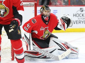 Craig Anderson returns to action against the Leafs Saturday night.