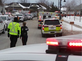 Ottawa paramedics said they were called to 1100 Canadian Shield Ave. and Campeau Drive near the Kanata Golf & Country Club shortly after 2:30 p.m.