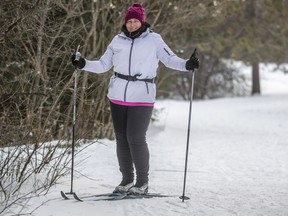 Renée Tétreault in Gatineau Park.